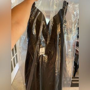 Black off the shoulder- Prom/Bridesmaid dress Size 8